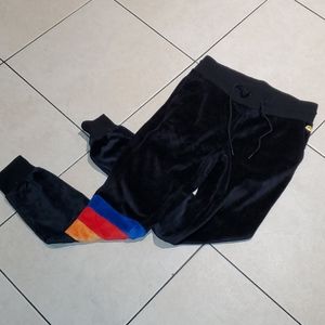 Velour jogger size small